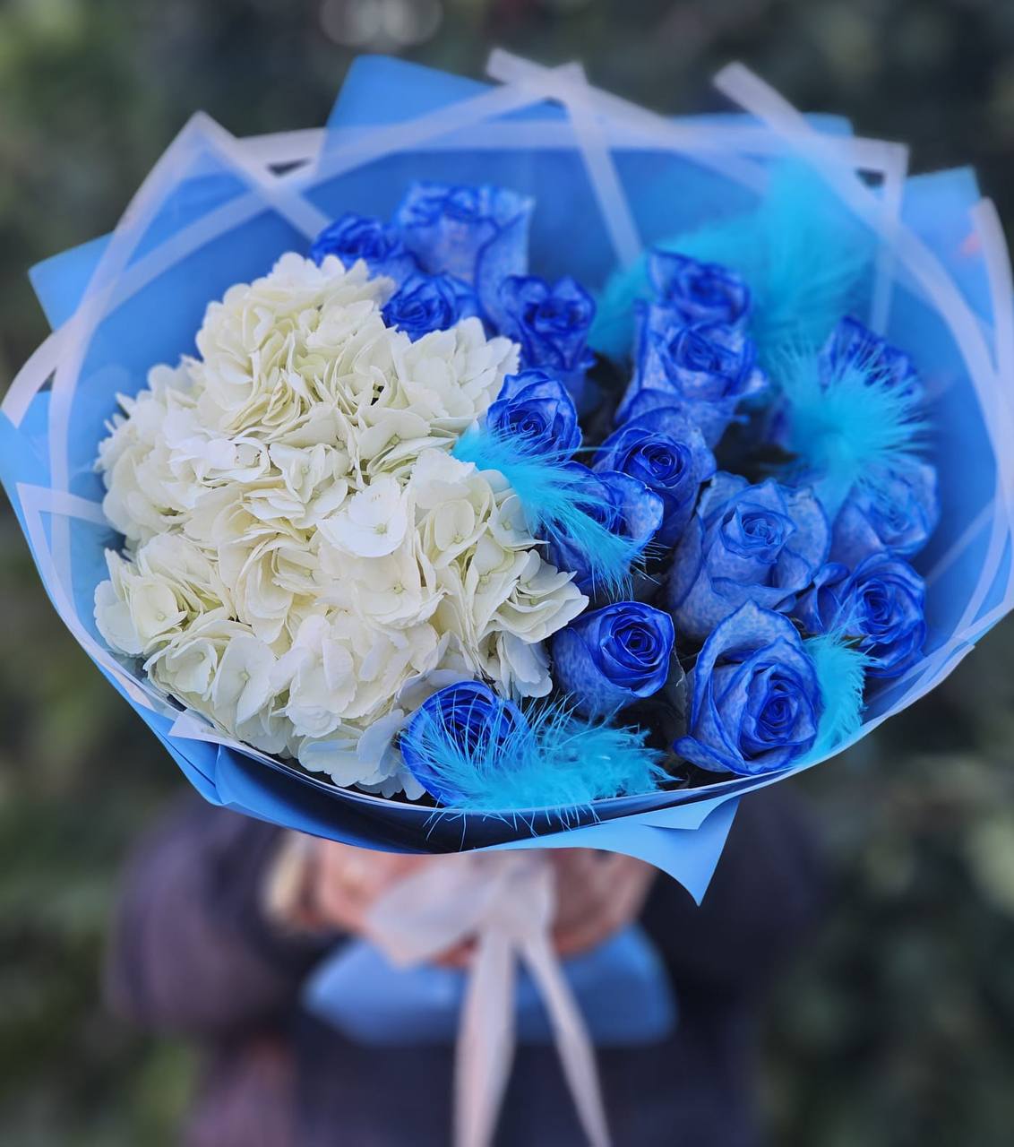 Сборный микс в синих оттенках 