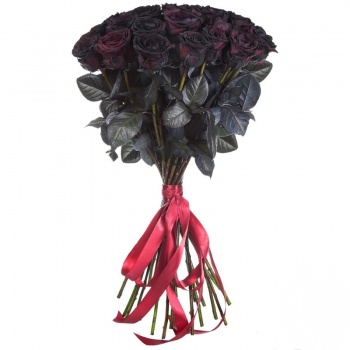 Букет траурный из 26 роз